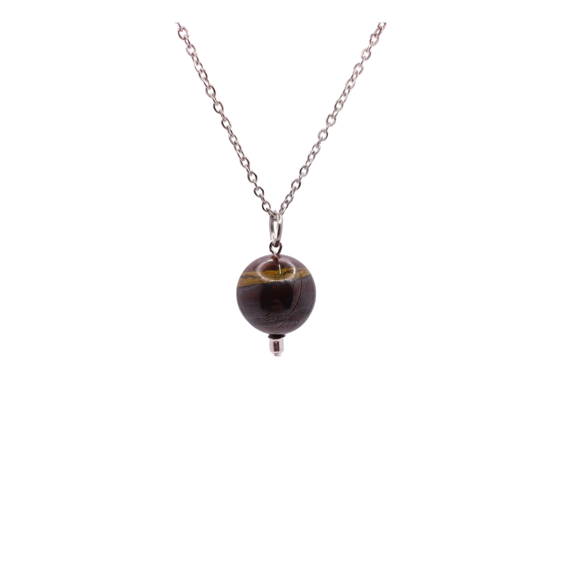 Collier et pendule - Oeil-de-fer
