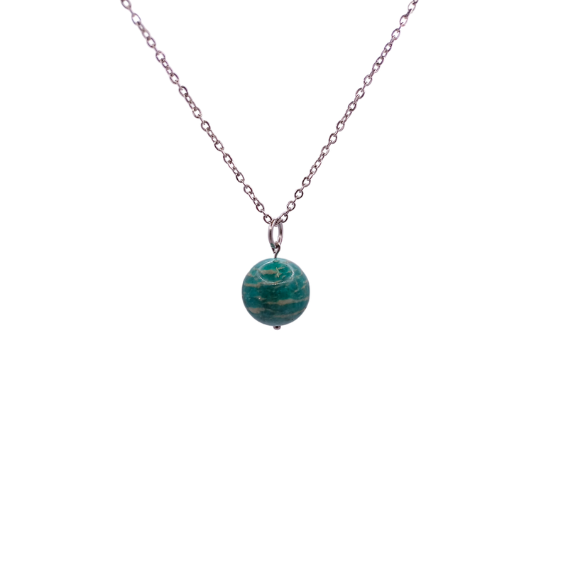 Collier et pendule - Amazonite