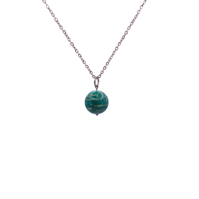 Collier et pendule - Amazonite