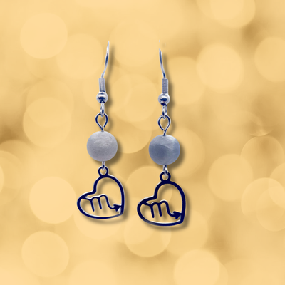Boucles d'oreilles Astro - Scorpion - Labradorite