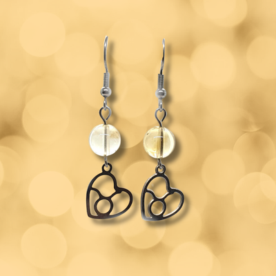 Boucles d'oreilles Astro - Taureau - Citrine