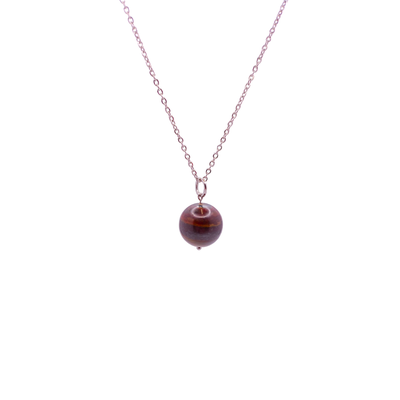Collier et pendule - Oeil-de-fer
