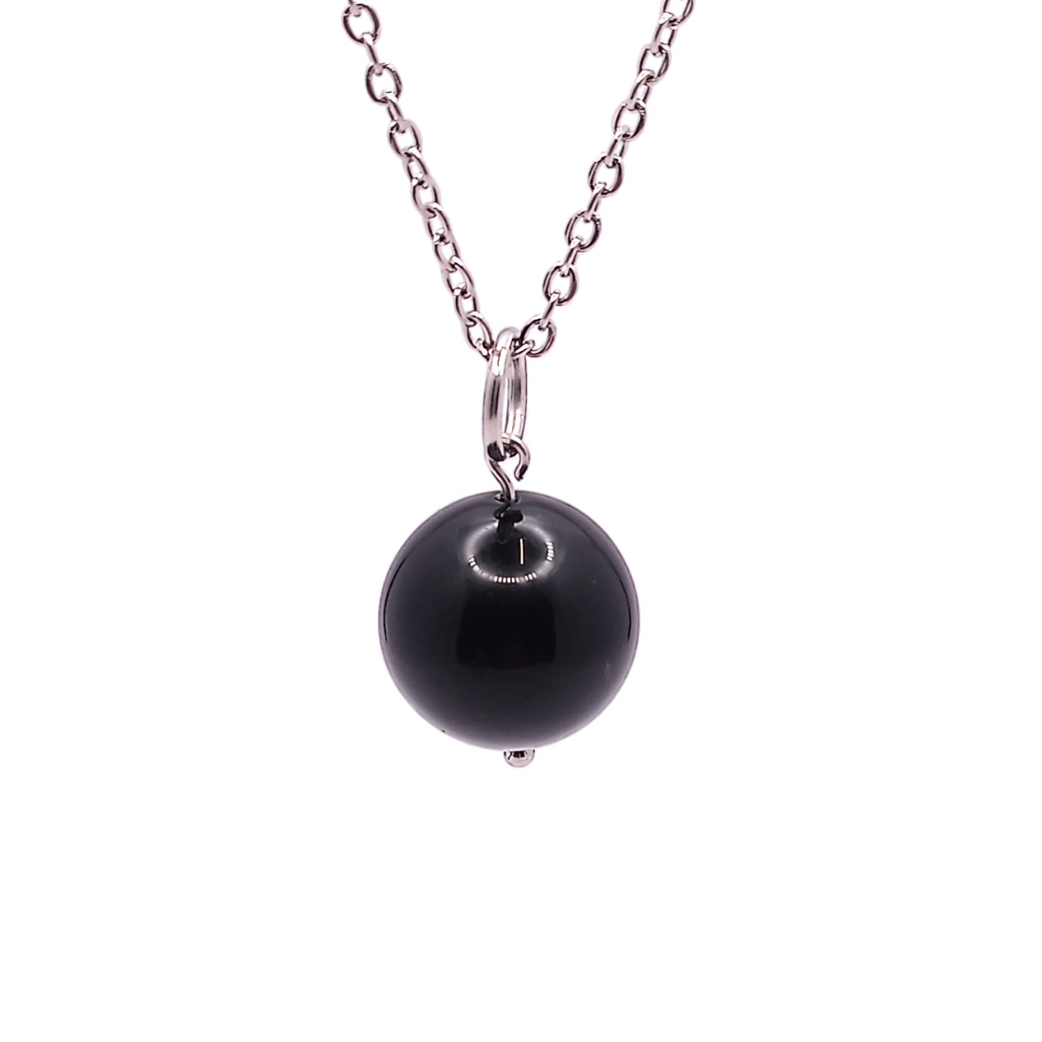 Collier et pendule - Obsidienne oeil céleste