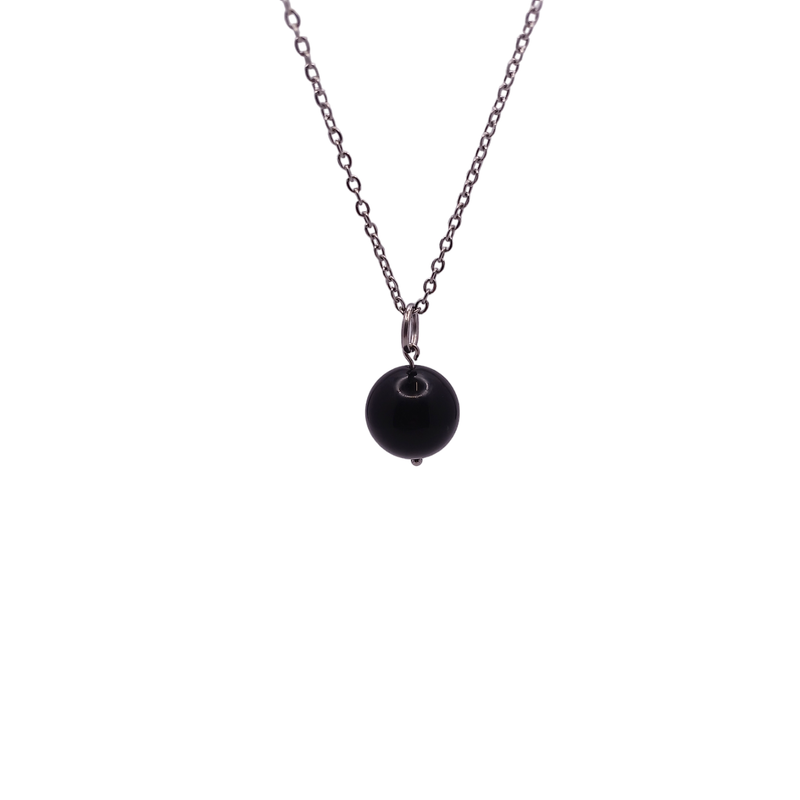 Collier et pendule - Obsidienne oeil céleste