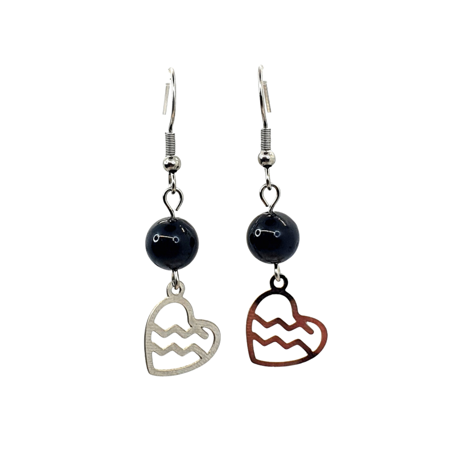 Boucles d&#39;oreilles Astro - Verseau - Tourmaline