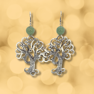 Boucles d'oreilles Aventurine