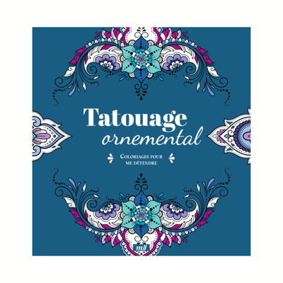 Tatouage ornemental - Coloriage pour me détendre