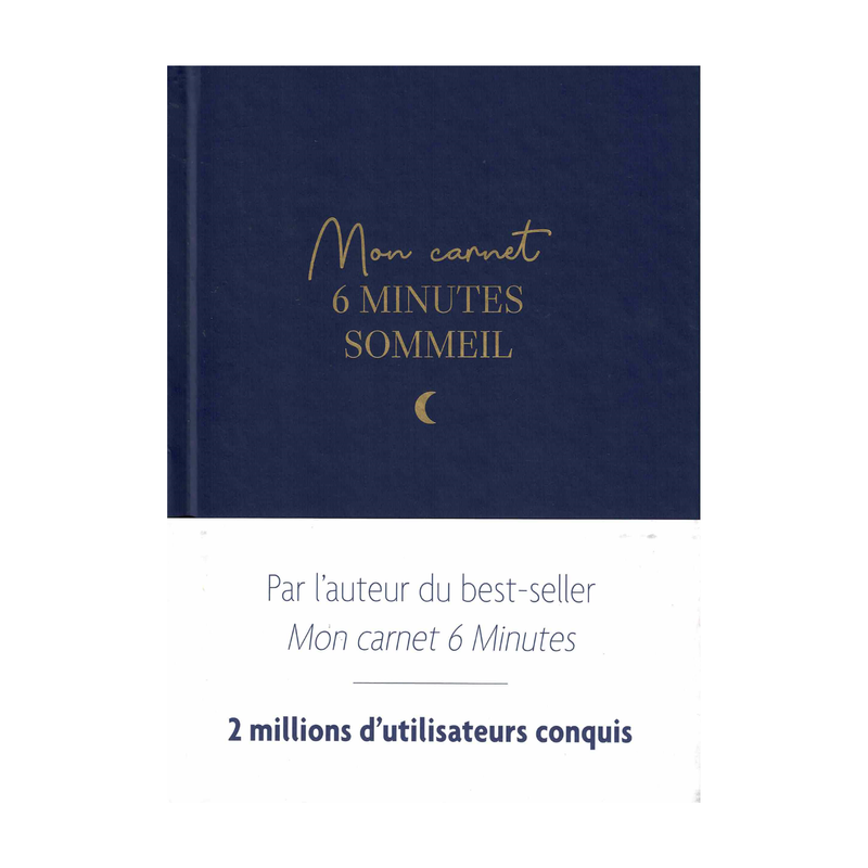 Mon carnet 6 minutes sommeil