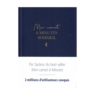 Mon carnet 6 minutes sommeil