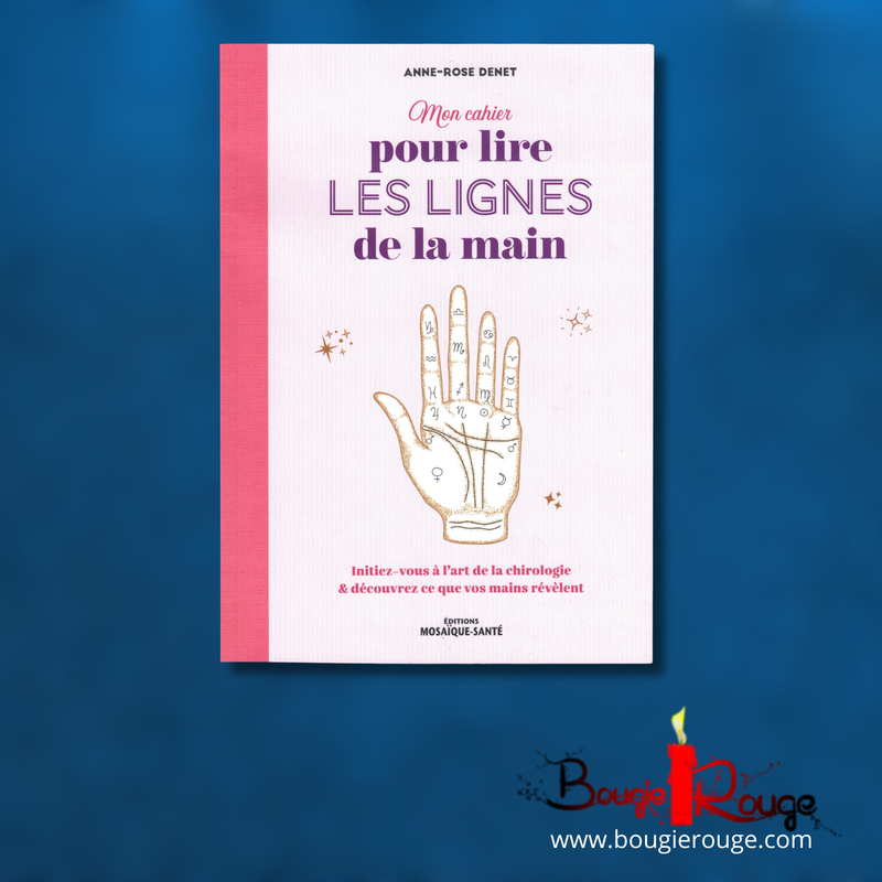 Mon cahier pour lire les lignes de la main