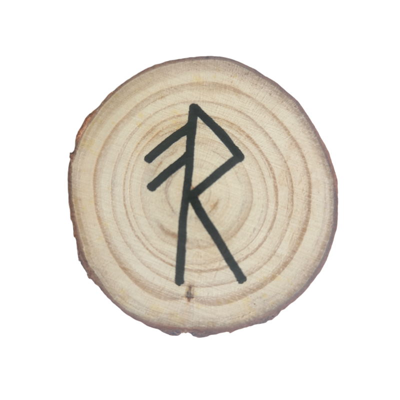 Rune d&#39;Energie sur bois