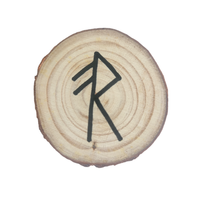 Rune d&#39;Energie sur bois