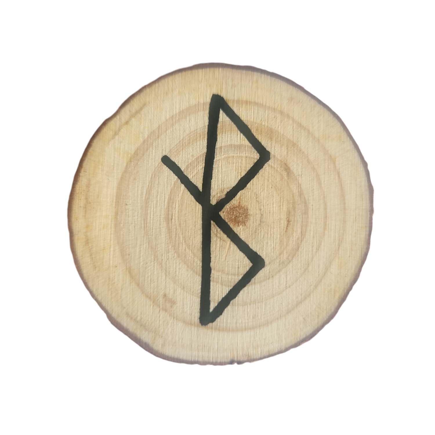 Rune de Guérison sur bois