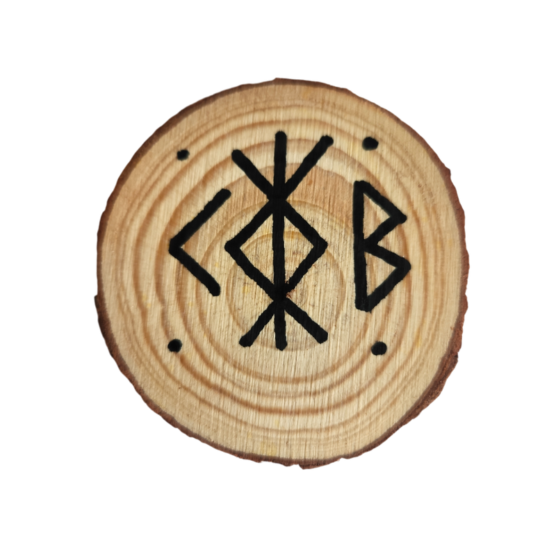 Rune Protection du Foyer sur bois