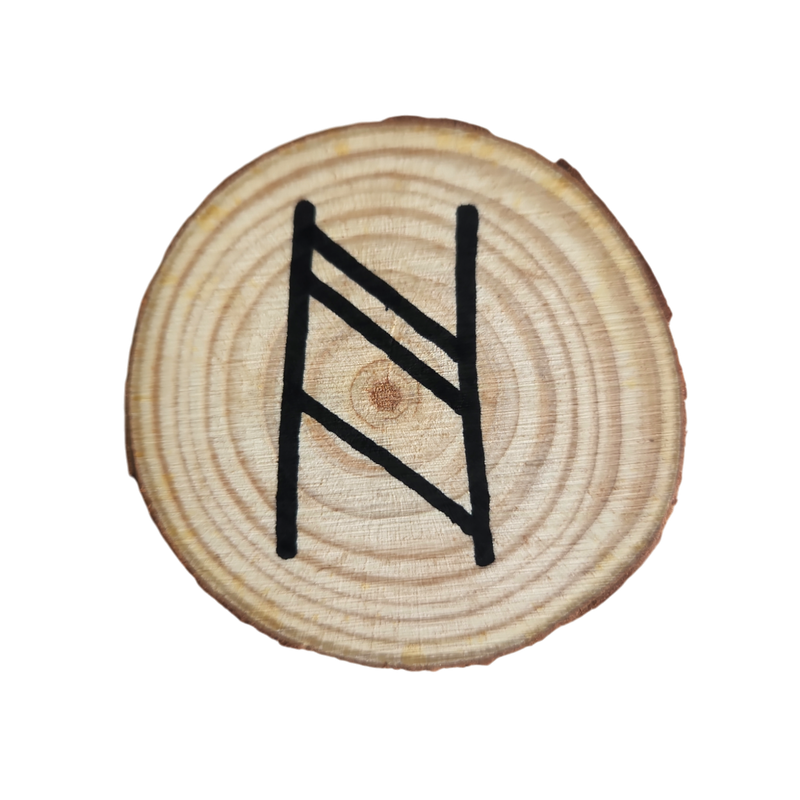 Rune Protection du mariage sur bois