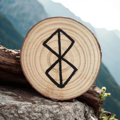 Rune Vitalité sur bois