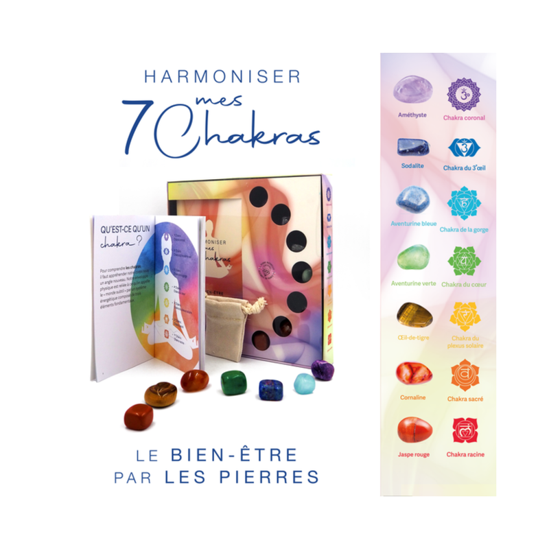 Harmoniser mes 7 chakras - Le bien-être par les pierres