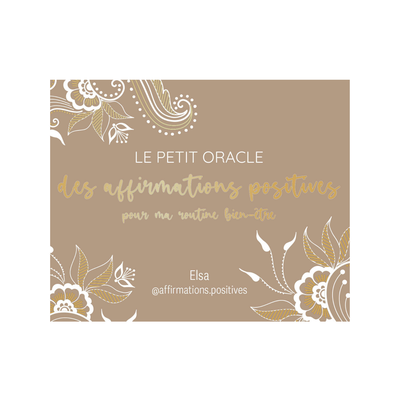 Le petit oracle des affirmations positives