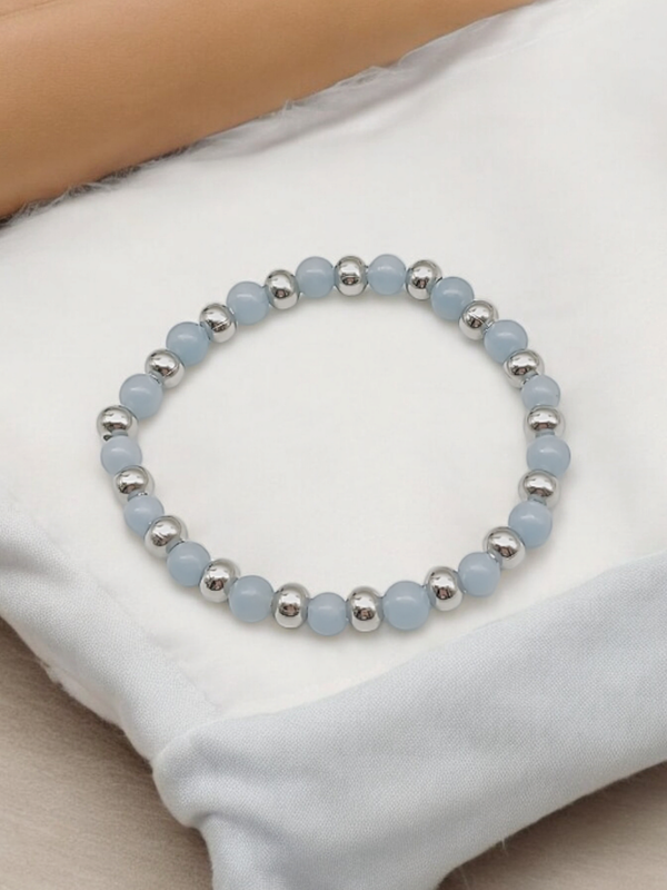 Bracelet angélite 6mm