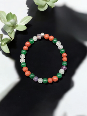 Bracelet concentration &amp; ancrage mental 6mm