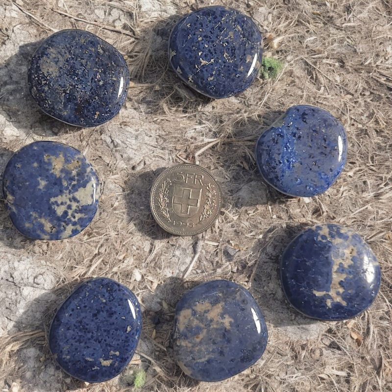 Galet de Dumortiérite – Environ 4 à 5 cm
