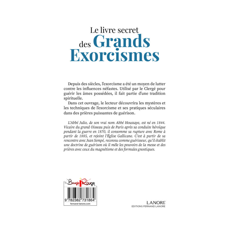 Le livre secret des grands exorcismes Tome 1