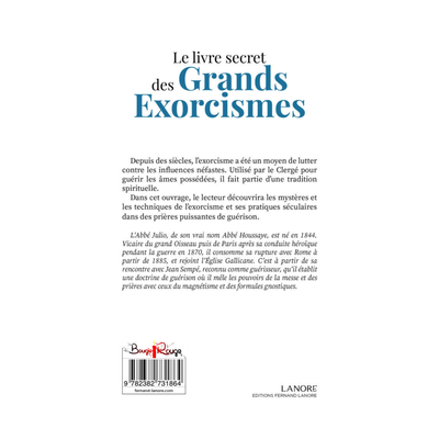 Le livre secret des grands exorcismes Tome 1