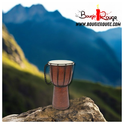 Tambour djembe en bois – 30 cm