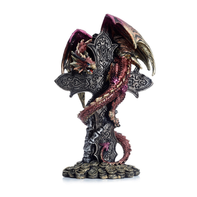 Dragon Gardien du Trésor – Croix Celtique