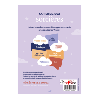 Cahier de jeux - Sorcières