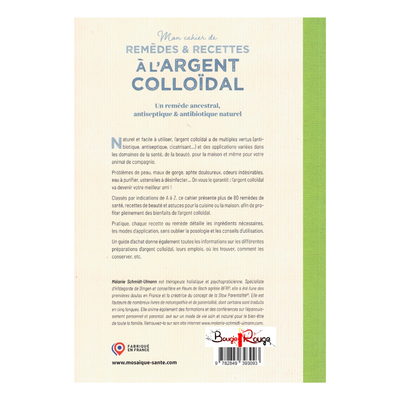 Mon cahier de remèdes &amp; recettes à l'argent colloïdal