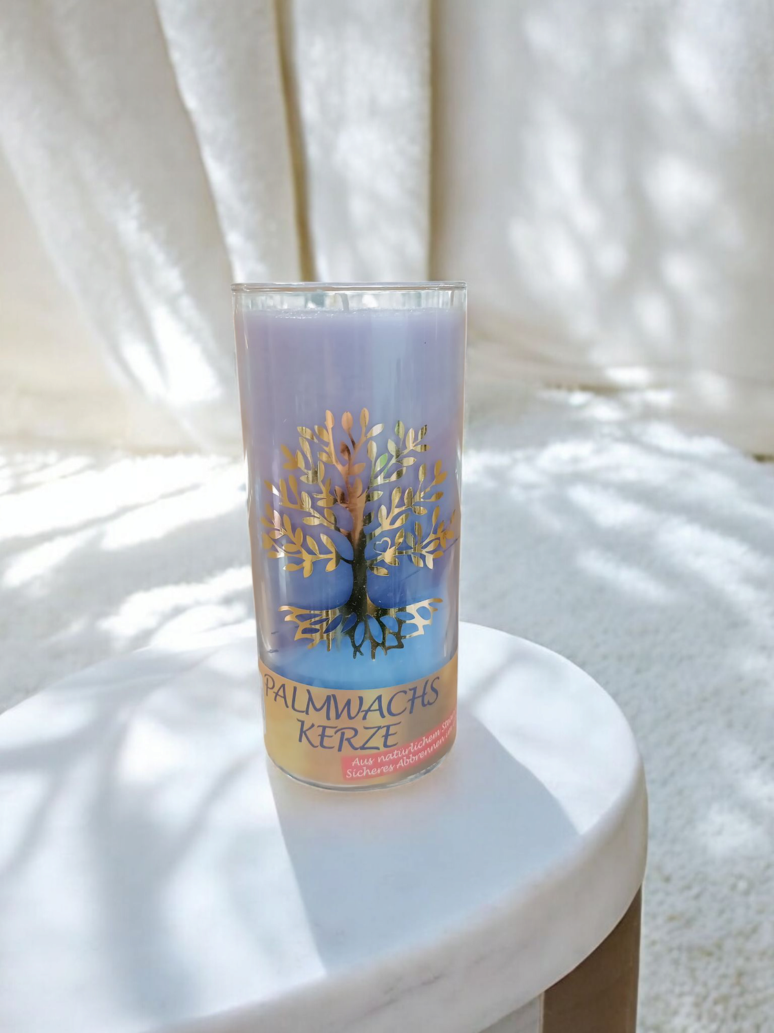 Bougie Arbre de Vie Bleu violet