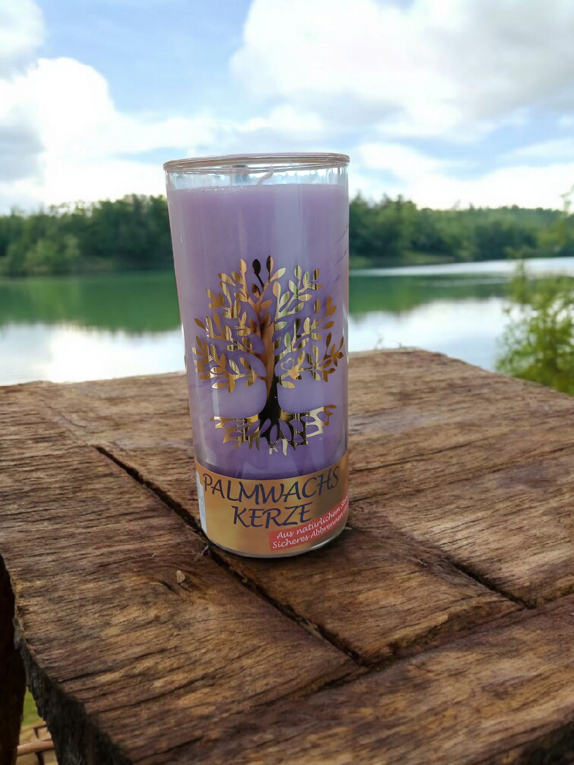 Bougie Arbre de Vie violet