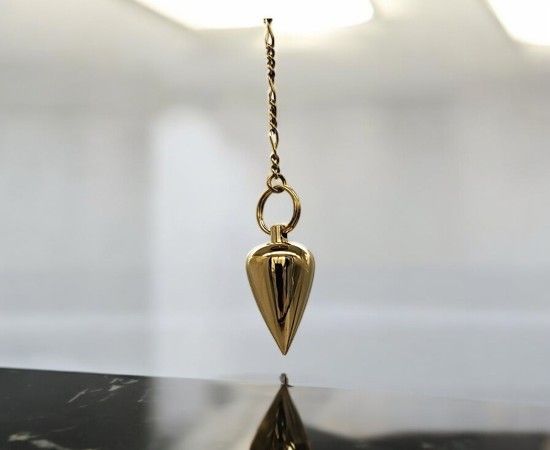 Pendule goutte en laiton