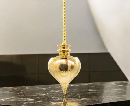 Pendule Mermet en laiton