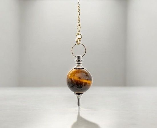Pendule Galileo en œil de tigre