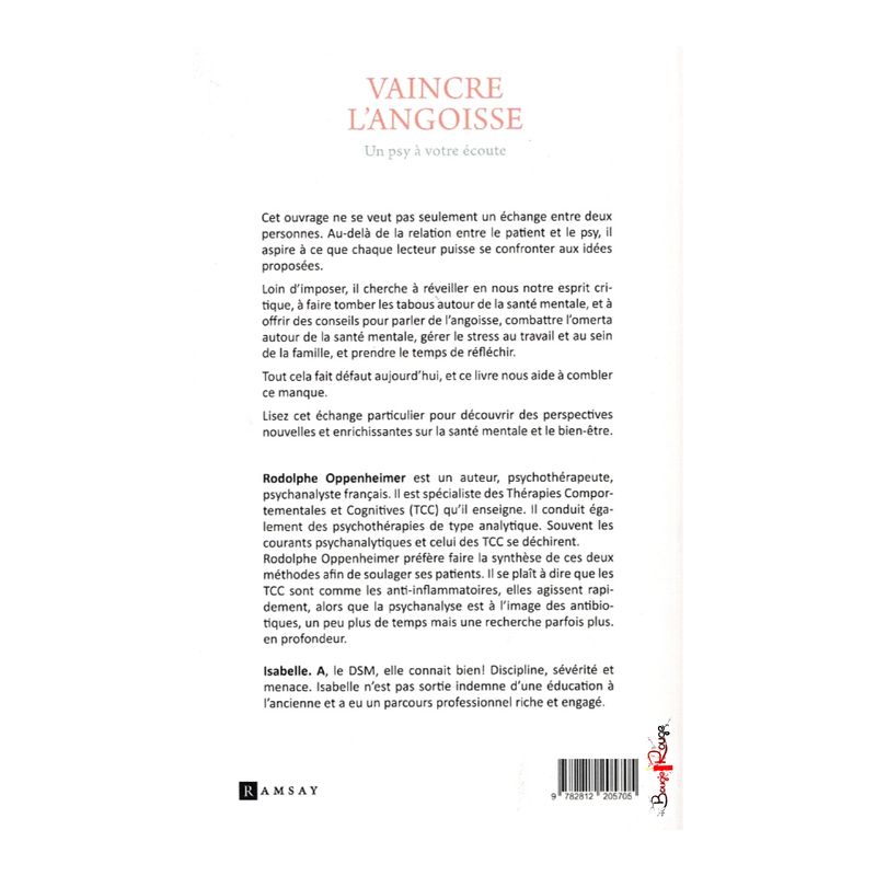 Vaincre l'angoisse