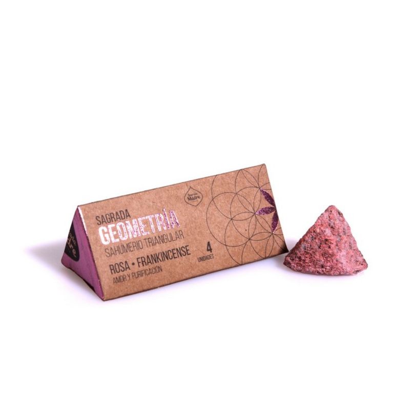 Encens en cône sacré Sagrada Madre​ – Rose &amp; Oliban