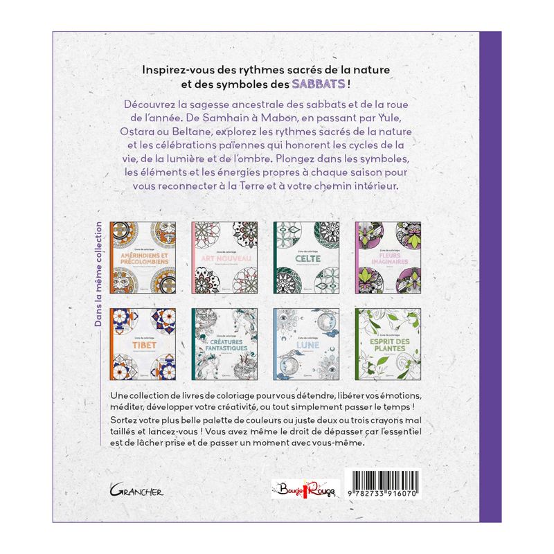 Livre de coloriage Sabbats