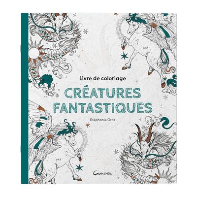 Livre de coloriage créatures fantastiques