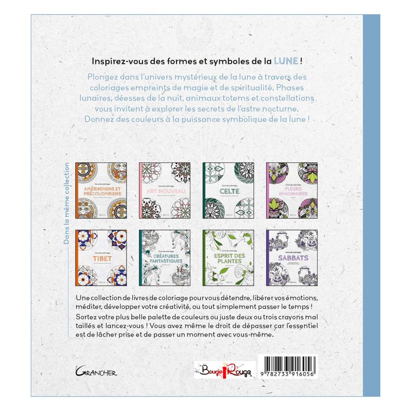 Livre de coloriage lune
