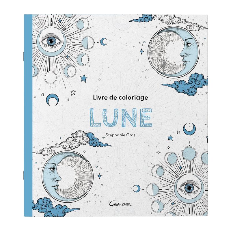 Livre de coloriage lune