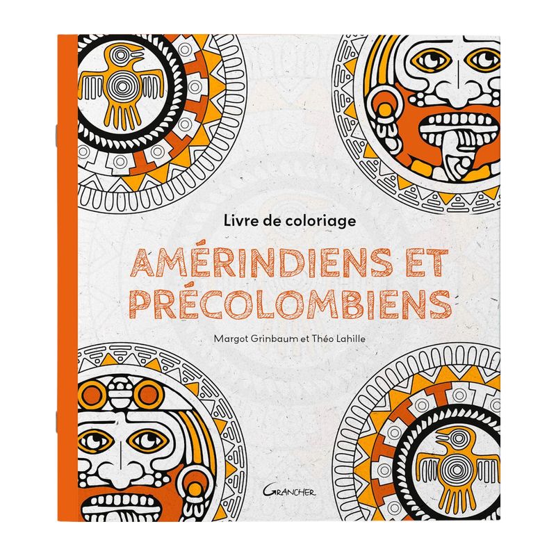 Livre de coloriage amérindiens et précolombiens