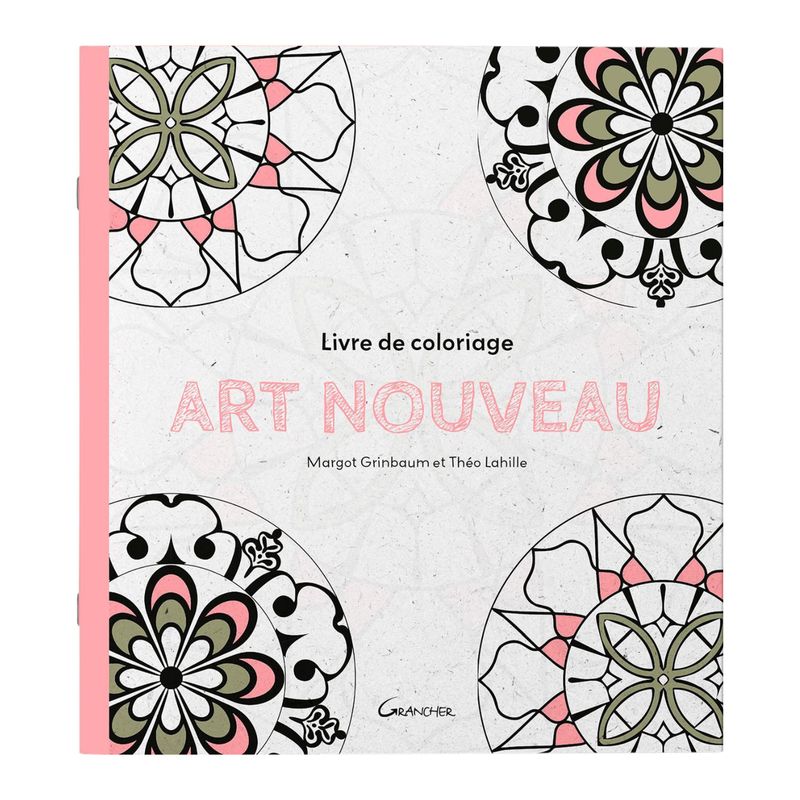 Livre de coloriage art nouveau