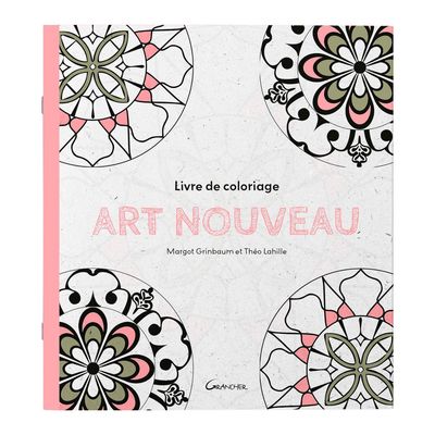 Livre de coloriage art nouveau