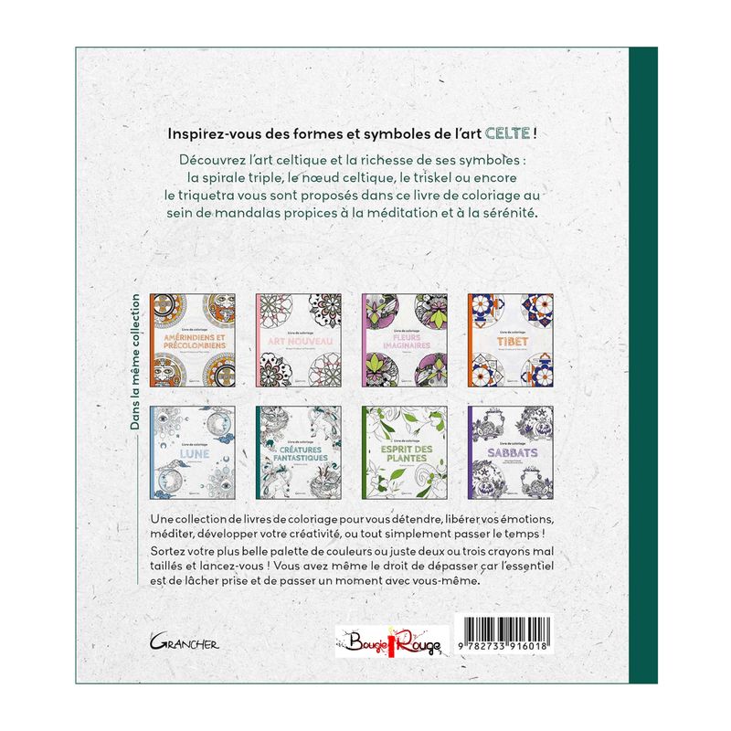 Livre de coloriage Celte
