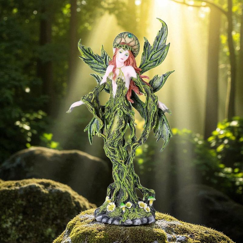 ​Statue Fée de la Forêt Verte - 30 cm