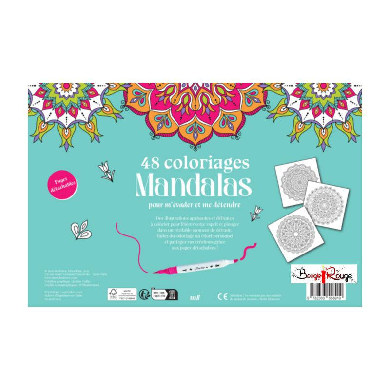 Coffret coloriages - mandalas