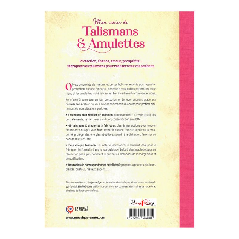Mon cahier de Talismans & Amulettes