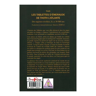 Les tablettes d'émeraude de Thoth l'atlante